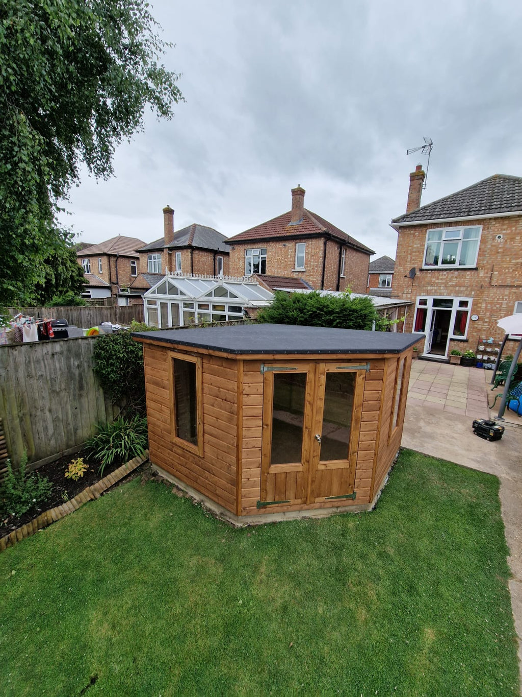 10x10 Corner Summerhouse