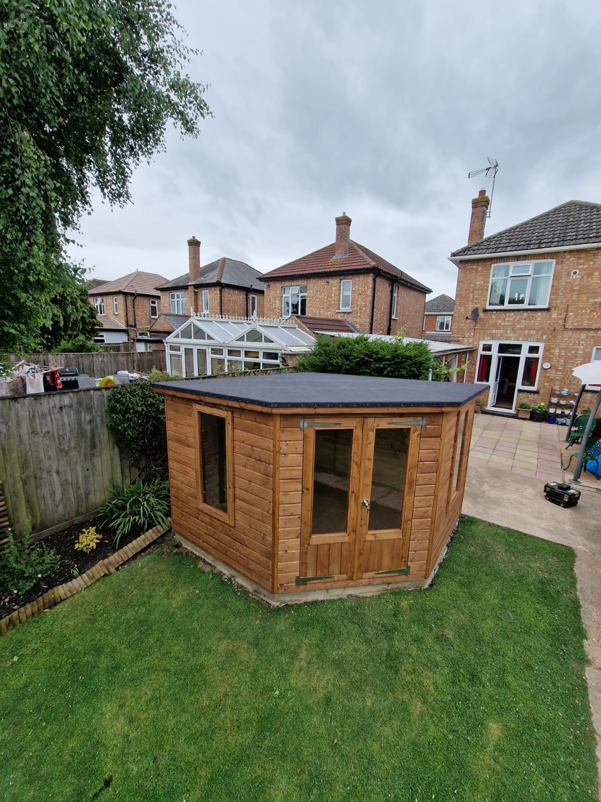 10x10 Corner Summerhouse