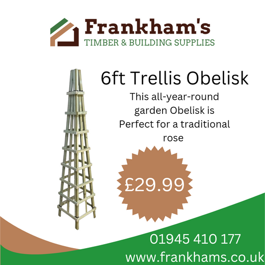 Trellis Obelisk 6ft