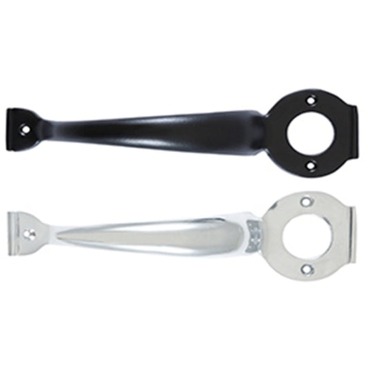 ESCUTCHEON HANDLE 8" BLACK