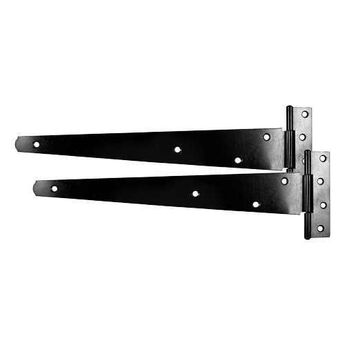 Medium Tee Hinges - Black 15'