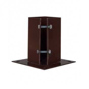 BPC Bolt Down Post Shoe (Twin Bolt) 75mmx75mm