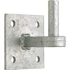 19mm Pin Hook on 4' x 4 Plates - Galv