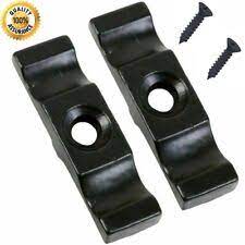 50mm 2' Turn Button x2 -Black