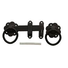 150mm 6" Ring Latch - Black