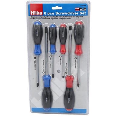 Hilka Soft Grip Screwdriver Set 6pcs