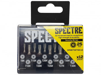 Spectre Security Bit Set 12 piece